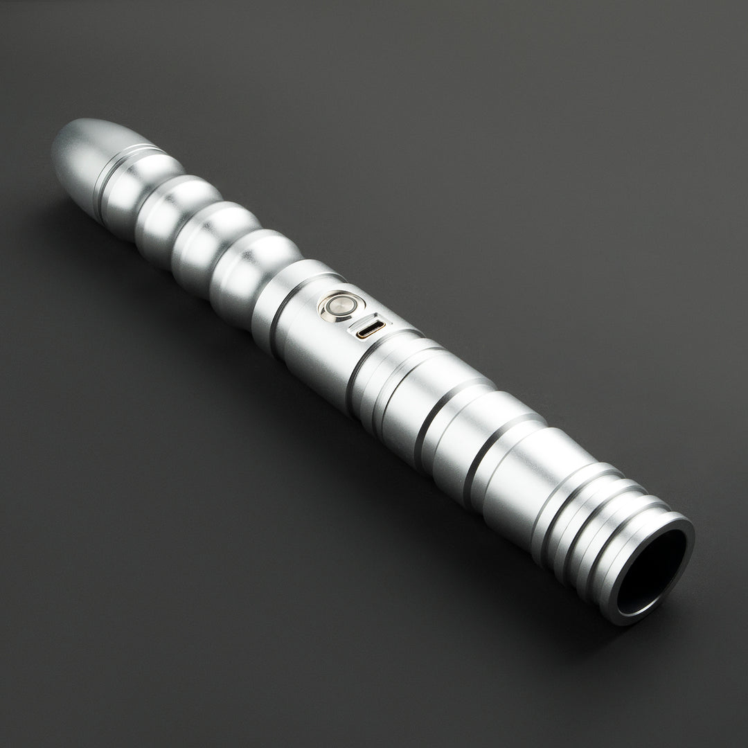 DamienSaber Lightsaber Combat Heavy Dueling FX Light Saber Bluetooth Connectable Hilt 27CM