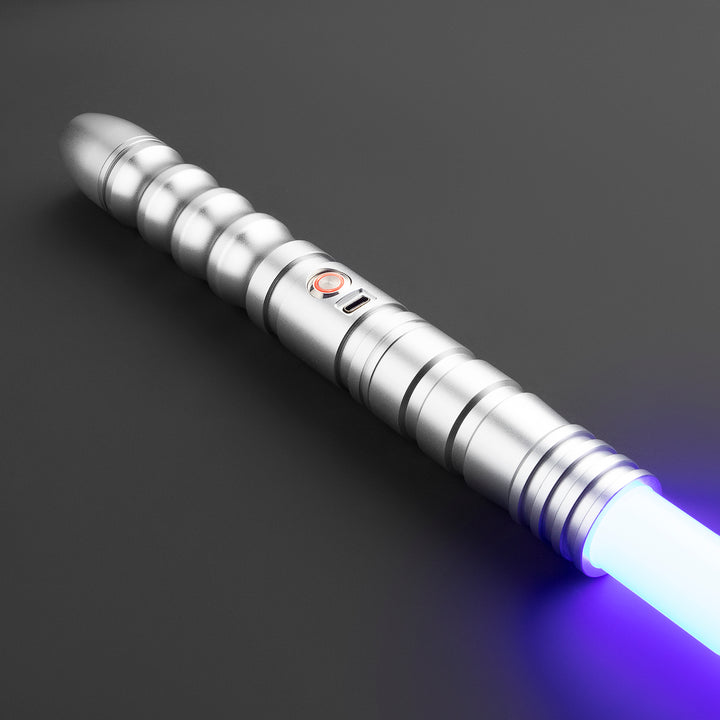 DamienSaber Lightsaber Combat Heavy Dueling FX Light Saber Bluetooth Connectable Hilt 27CM