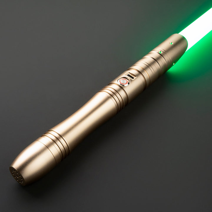 DamienSaber Light Saber Baselit 9 Sound Fonts Double Bladed Combainable Heavy Dueling Combat Lightsabers