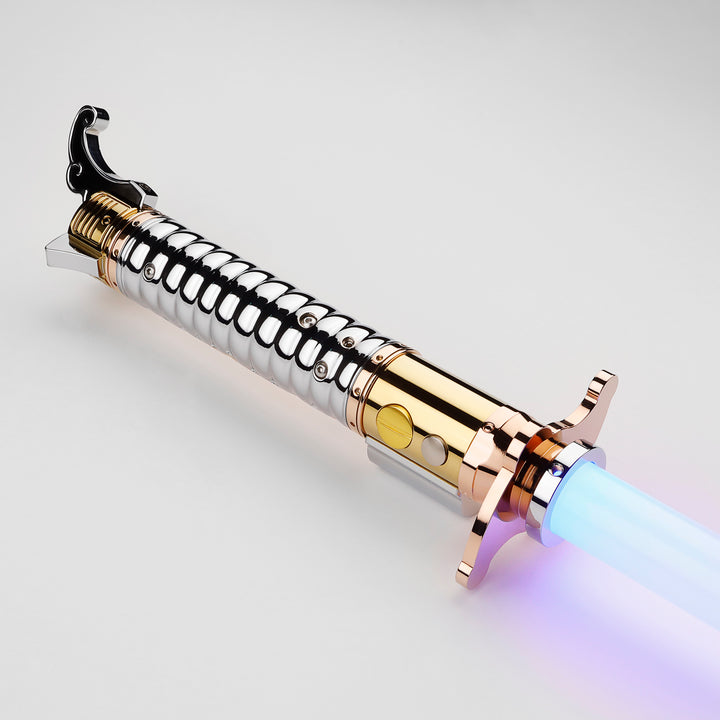DamienSaber Lightsaber Force FX Lop Lightsaber Green Heavy Dueling Motion Control Hilt 25.5CM