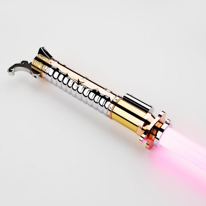 DamienSaber Lightsaber Force FX Lop Lightsaber Green Heavy Dueling Motion Control Hilt 25.5CM