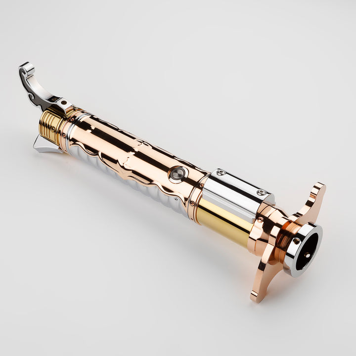 DamienSaber Lightsaber Force FX Lop Lightsaber Green Heavy Dueling Motion Control Hilt 25.5CM