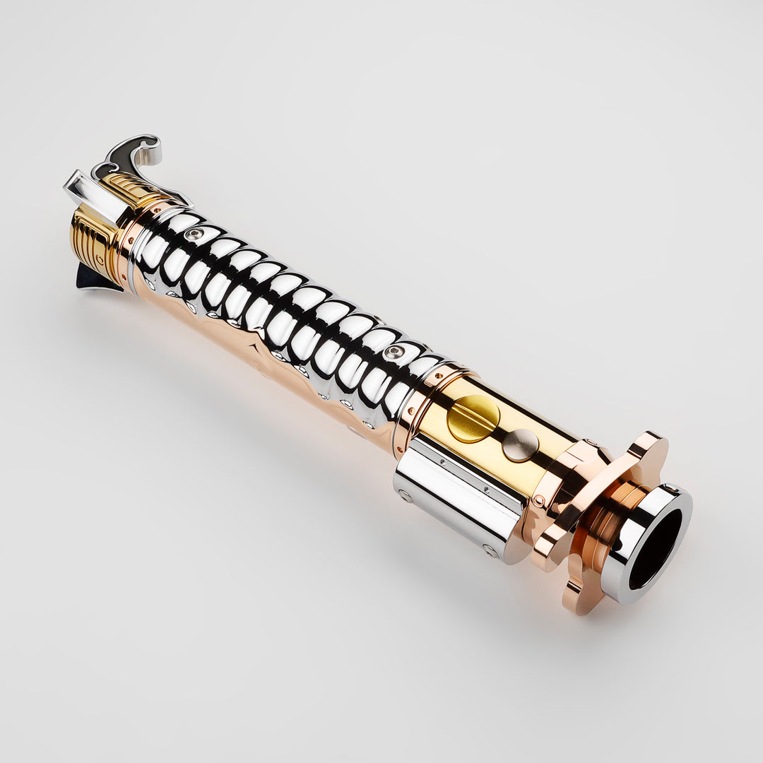 DamienSaber Lightsaber Force FX Lop Lightsaber Green Heavy Dueling Motion Control Hilt 25.5CM