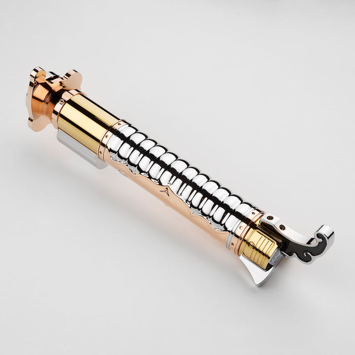 DamienSaber Lightsaber Force FX Lop Lightsaber Green Heavy Dueling Motion Control Hilt 25.5CM