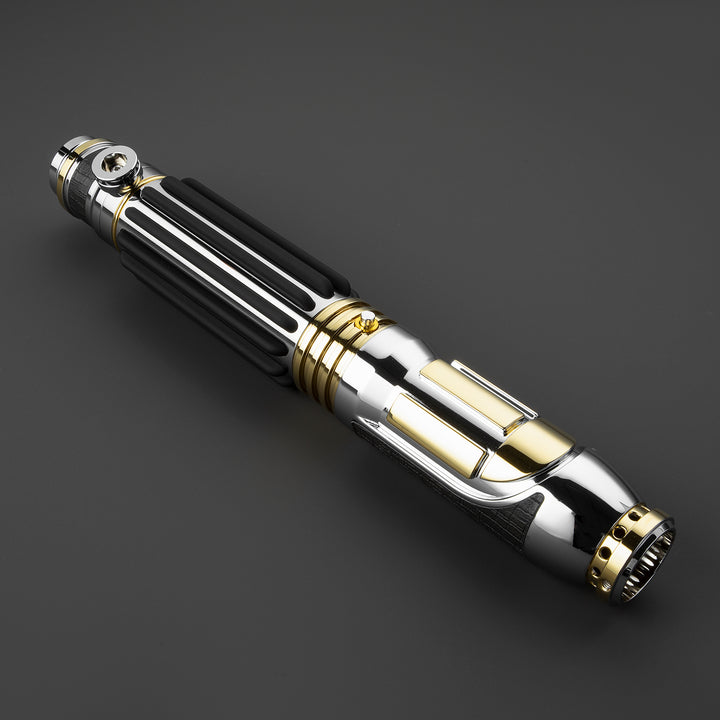 DamienSaber Lightsaber Jedi MW Purple Light Saber FX Dueling Pogo Core Hilt 28.2CM