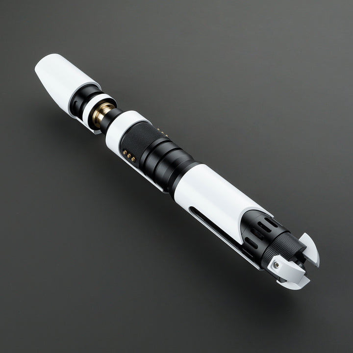 DamienSaber Lightsaber Xenopixel V3 Kit Light Saber Bluetooth Connectable White Hilt 28.7CM