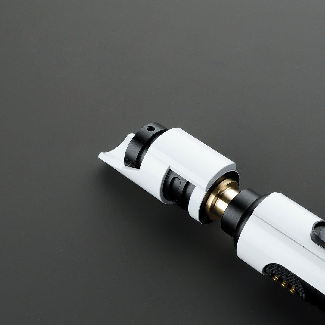 DamienSaber Lightsaber Xenopixel V3 Kit Light Saber Bluetooth Connectable White Hilt 28.7CM