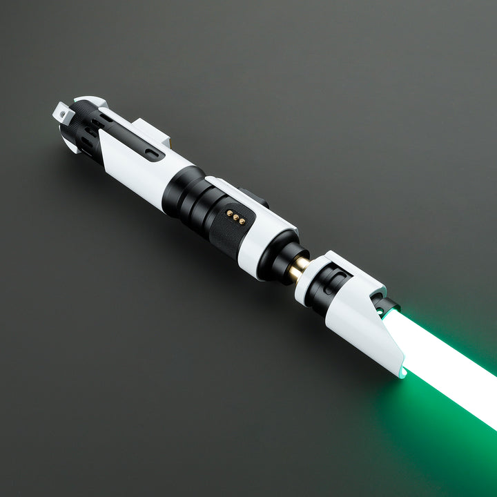 DamienSaber Lightsaber Xenopixel V3 Kit Light Saber Bluetooth Connectable White Hilt 28.7CM