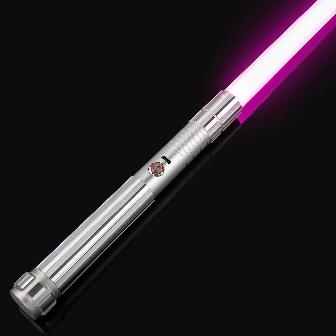 DamienSaber Lightsaber Baselit Lightsaber Xenopixel V3 Sensitive Smooth Swing Hilt 25.5CM