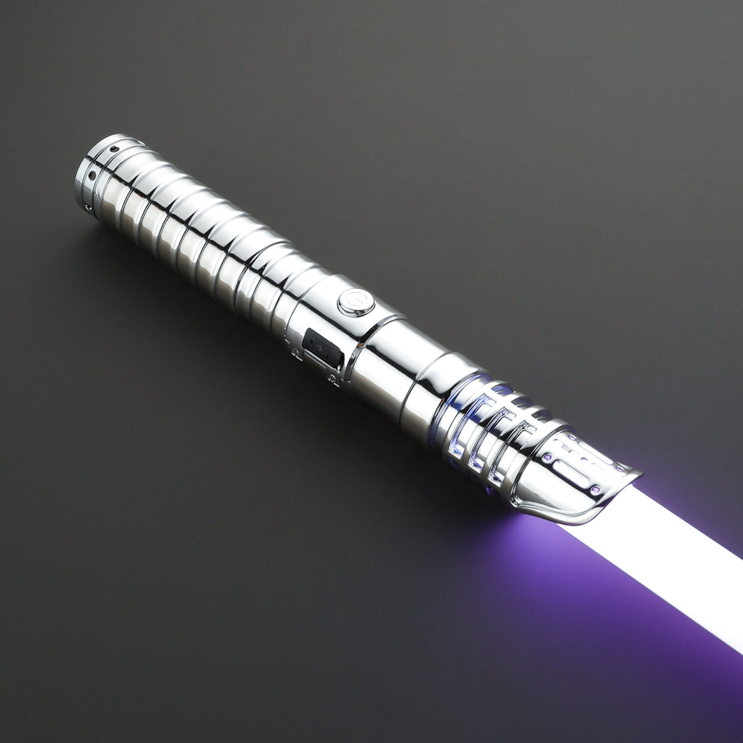 DamienSaber Custom Double Bladed LightSaber for Kids Plastic Hilt 7/8 Inch PC Blades