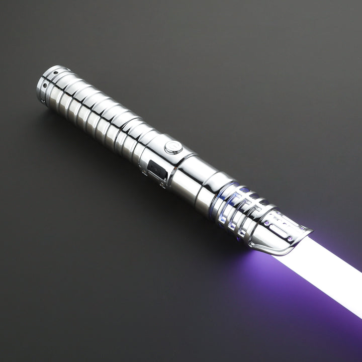 DamienSaber Custom Double Bladed LightSaber for Kids Plastic Hilt 7/8 Inch PC Blades