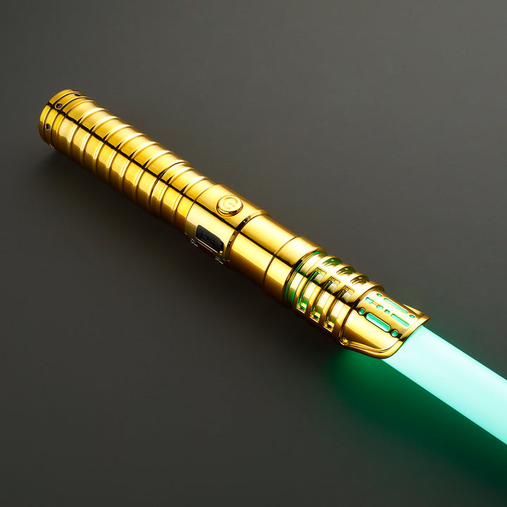 DamienSaber Custom Double Bladed LightSaber for Kids Plastic Hilt 7/8 Inch PC Blades