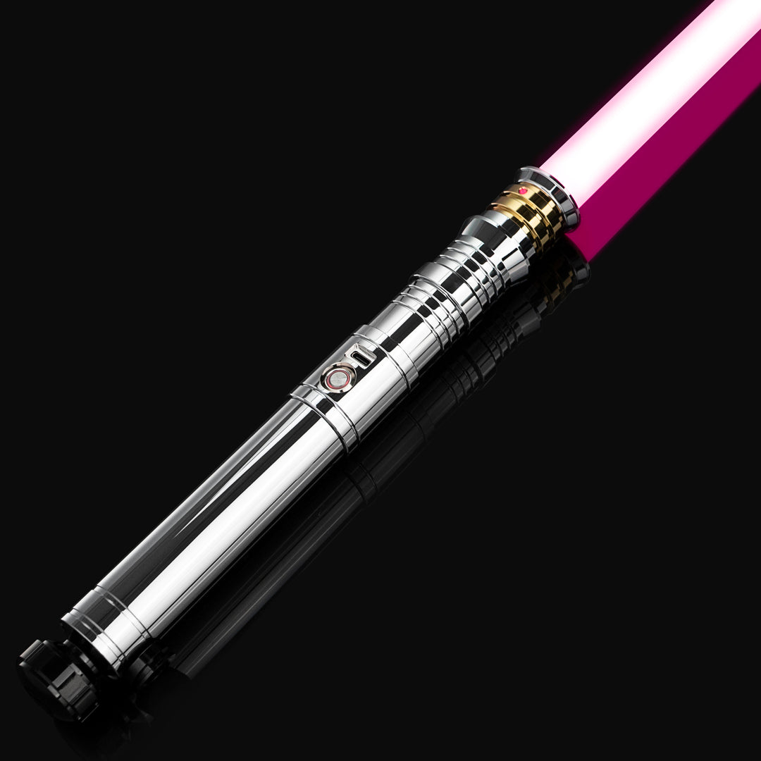 DamienSaber Lightsaber RVS Light Saber Red Dark Side Metal Hilt 28.8CM