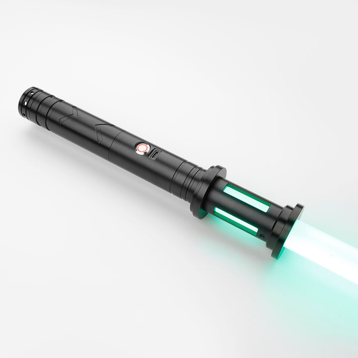 DamienSaber Lightsaber HX Series Black Lightsaber Bluetooth Light Saber Hilt 28.3CM
