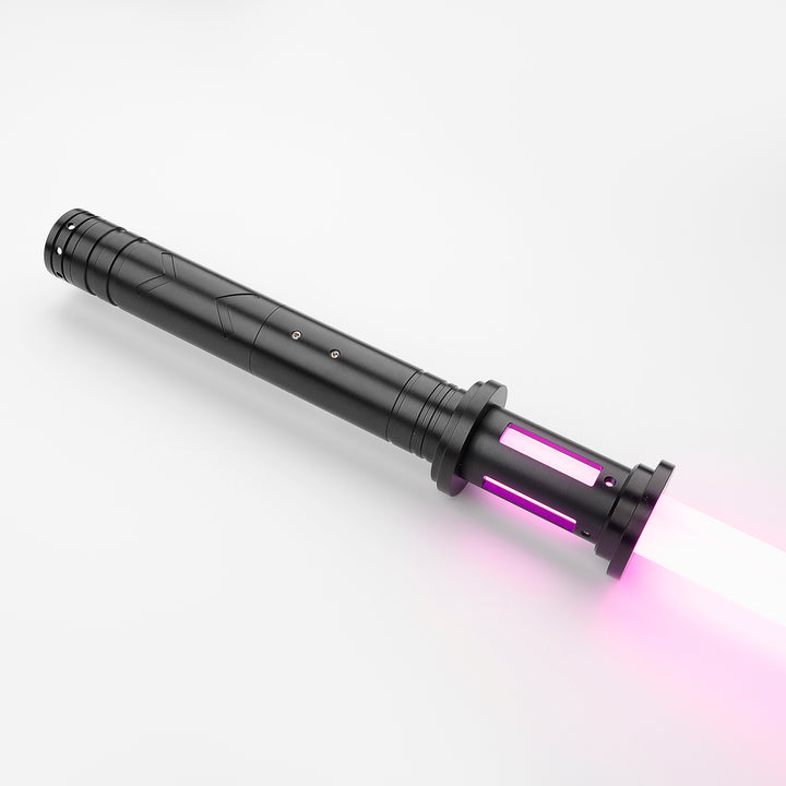 DamienSaber Lightsaber HX Series Black Lightsaber Bluetooth Light Saber Hilt 28.3CM