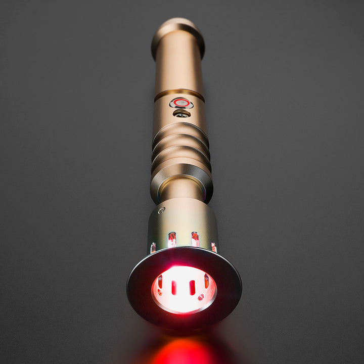 DamienSaber Lightsaber Bluetooth Connectable Dueling Light Saber 12 Ignition Effects 34 Sound Fonts Hilt 28CM