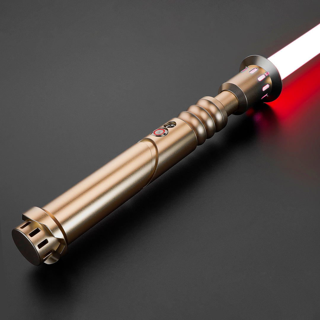 DamienSaber Lightsaber Bluetooth Connectable Dueling Light Saber 12 Ignition Effects 34 Sound Fonts Hilt 28CM