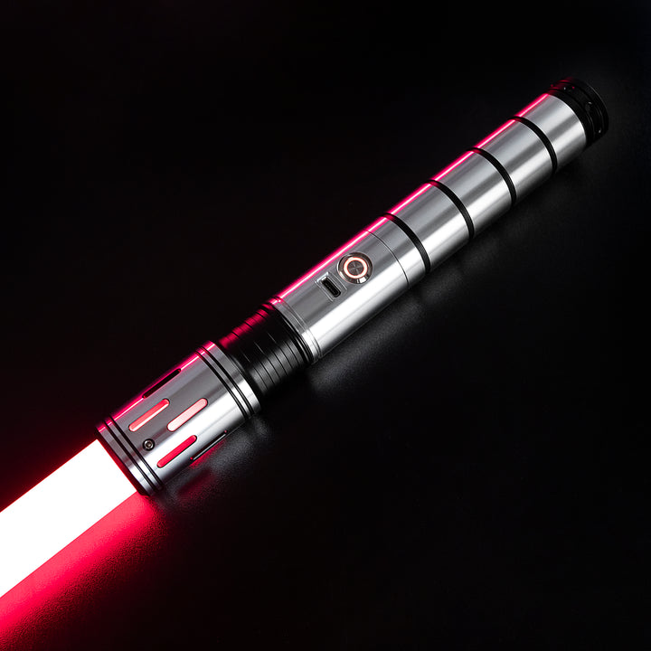 DamienSaber Custom Light Saber Baselit 12 Sound Fonts Heavy Dueling Combat Lightsabers