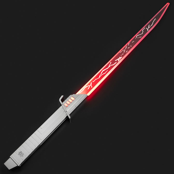 DamienSaber Lightsaber Mandalorian Darksaber Inspired Black Bladed Lightsaber