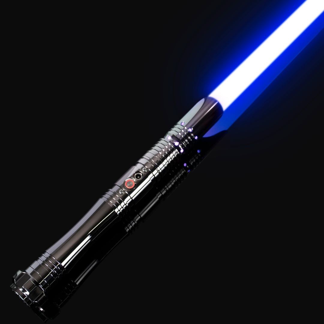 DamienSaber Lightsaber Combat Heavy Dueling Force Light Saber Bluetooth Connectable Metal Hilt 30CM