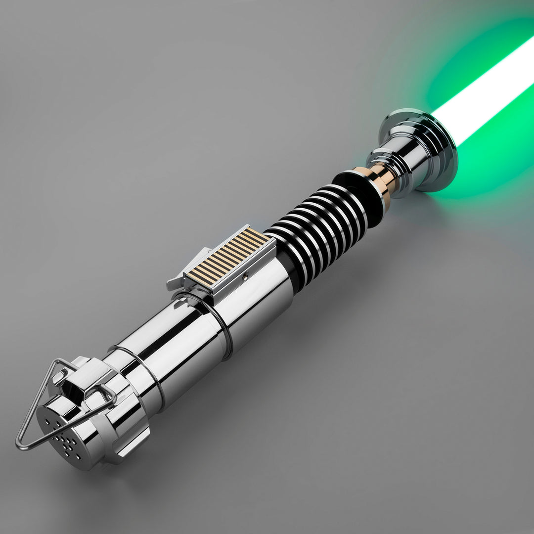 DamienSaber Lightsaber Luke Skywalker V2 Light Saber FX Heavy Dueling Hilt 28CM