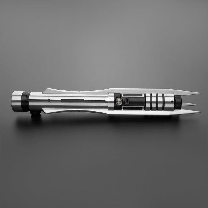 DamienSaber Lightsaber Lightsaber RVJ Force Purple Combat Saber Hilt 30.1CM
