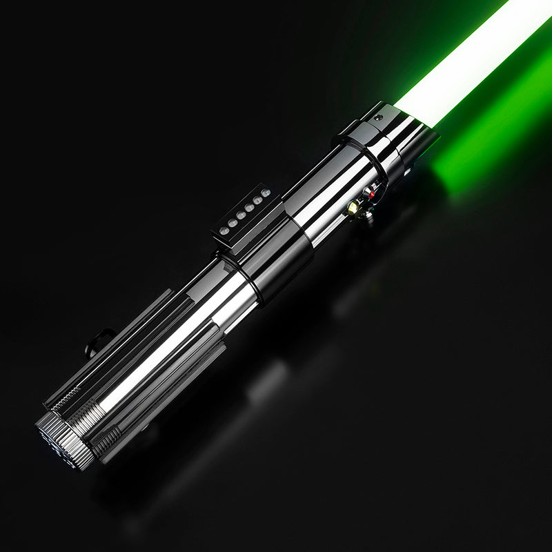 DamienSaber Lightsaber Anakin Skywalker EP2 Xenopixel V3 Sensitive Smooth  Swing Lightsaber Bluetooth Hilt 25CM