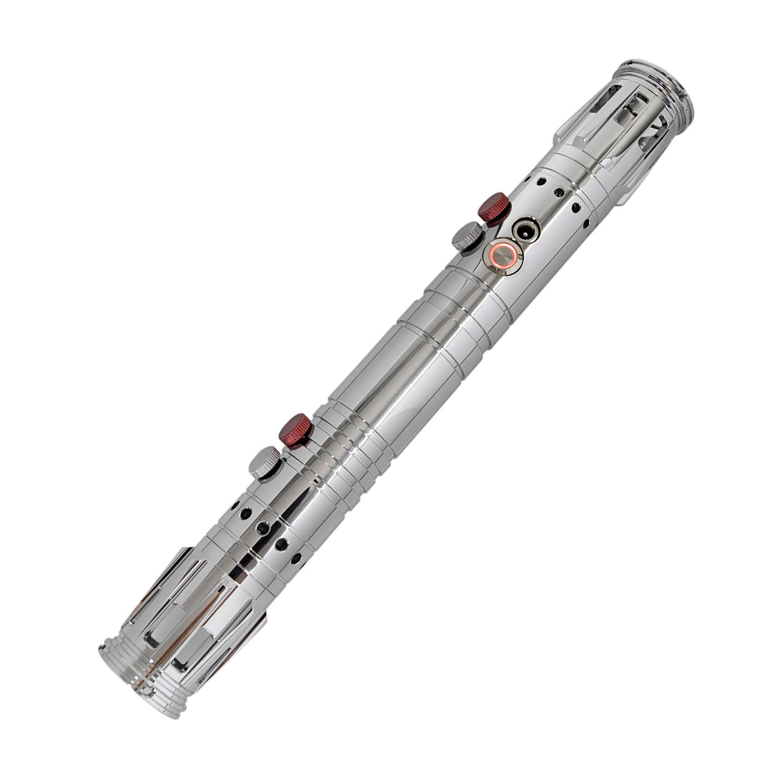 DamienSaber Lightsaber Double Bladed Hilt Without Electronic Kit or Blade Hilt 28.5CM