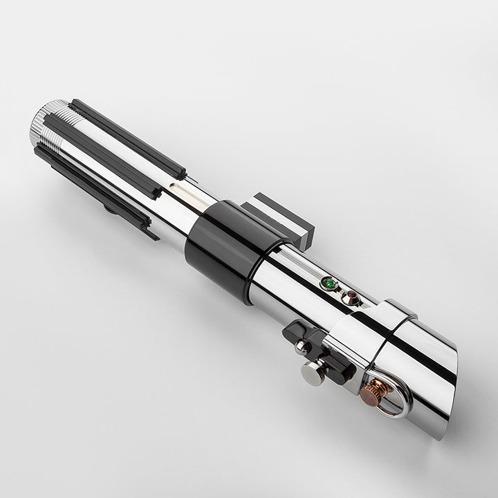 DamienSaber Lightsaber Anakin Skywalker EP2 Xenopixel V3 Sensitive Smooth  Swing Lightsaber Bluetooth Hilt 25CM