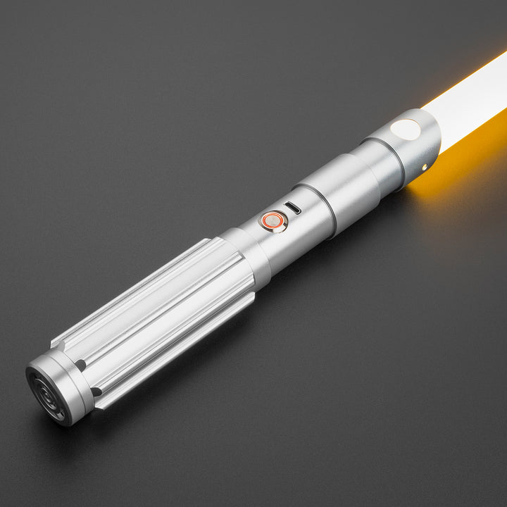 DamienSaber Lightsaber Short Light Saber Bluetooth Xenopixel V3 Pixel to RGB Hilt 24.5CM