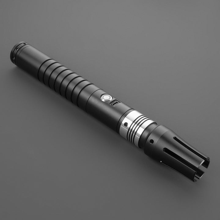 DamienSaber Lightsaber Duel Light Saber Infinite Color Chaging with 34 Sound Fonts Hilt 29CM