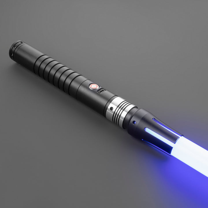 DamienSaber Lightsaber Duel Light Saber Infinite Color Chaging with 34 Sound Fonts Hilt 29CM