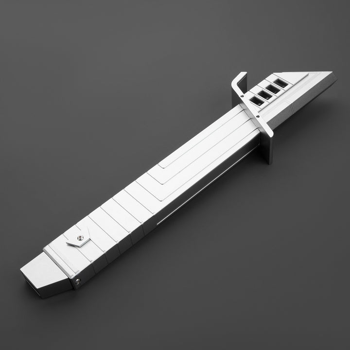 DamienSaber Lightsaber Mandalorian Darksaber Inspired Black Bladed Lightsaber