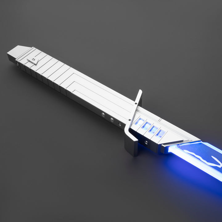 DamienSaber Lightsaber Mandalorian Darksaber Inspired Black Bladed Lightsaber