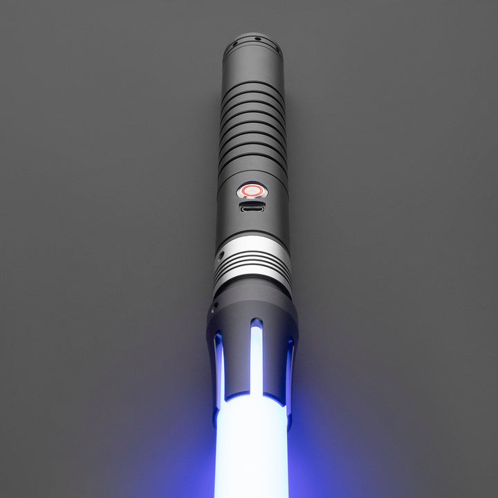 DamienSaber Lightsaber Duel Light Saber Infinite Color Chaging with 34 Sound Fonts Hilt 29CM