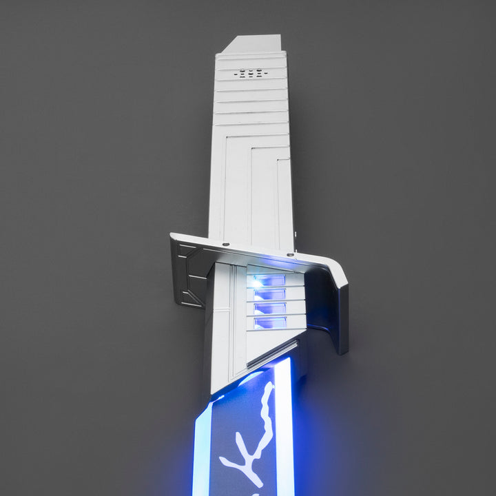 DamienSaber Lightsaber Mandalorian Darksaber Inspired Black Bladed Lightsaber