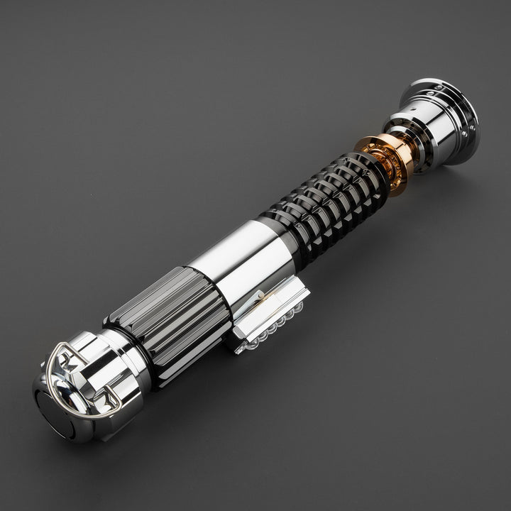 DamienSaber Lightsaber OWK Light Saber Blue Obi EP4 FX Hilt 28CM