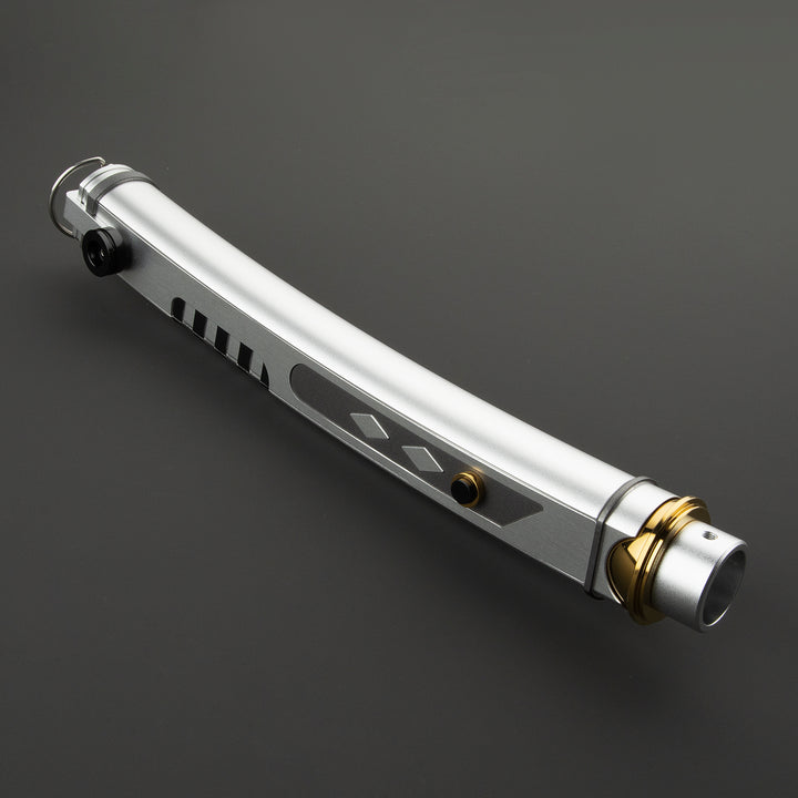 DamienSaber Lightsaber Tano Variant Light Saber Force FX White Lightsaber Double Blades & Handles