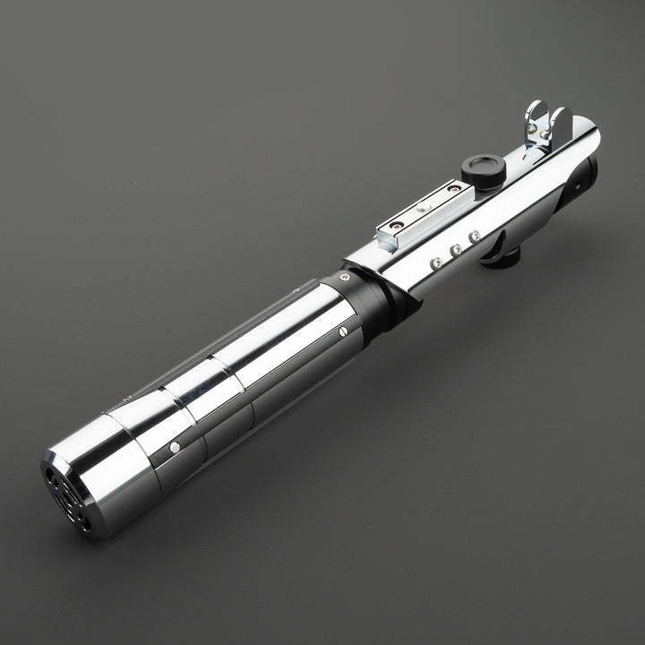 DamienSaber Lightsaber Starkiller V1 Light Saber with Crystal XENO3.0 Pogo Core Bluetooth Hilt 29CM