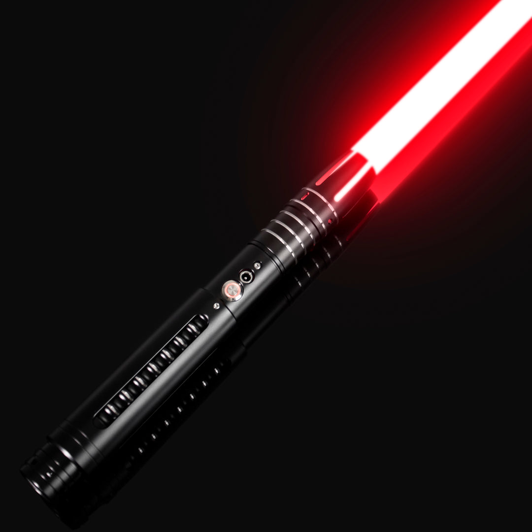 DamienSaber Lightsaber Dual Tone Light Saber Infinite Color Chaging with 34 Sound Fonts Hilt 28.8CM