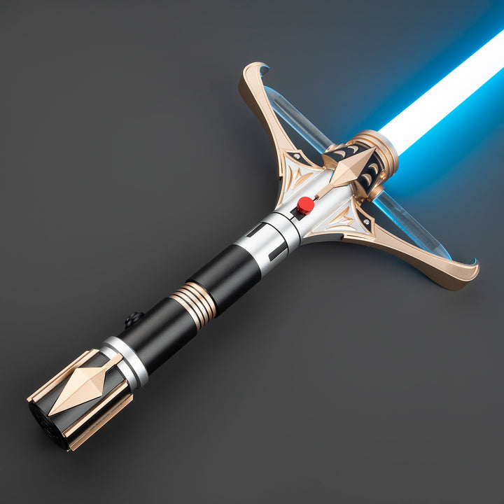 DamienSaber Lightsaber Stellan Gios Light Saber High Republic Force FX Green Saber Hilt 33CM