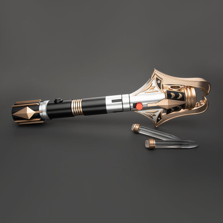 DamienSaber Lightsaber Stellan Gios Light Saber High Republic Force FX Green Saber Hilt 33CM