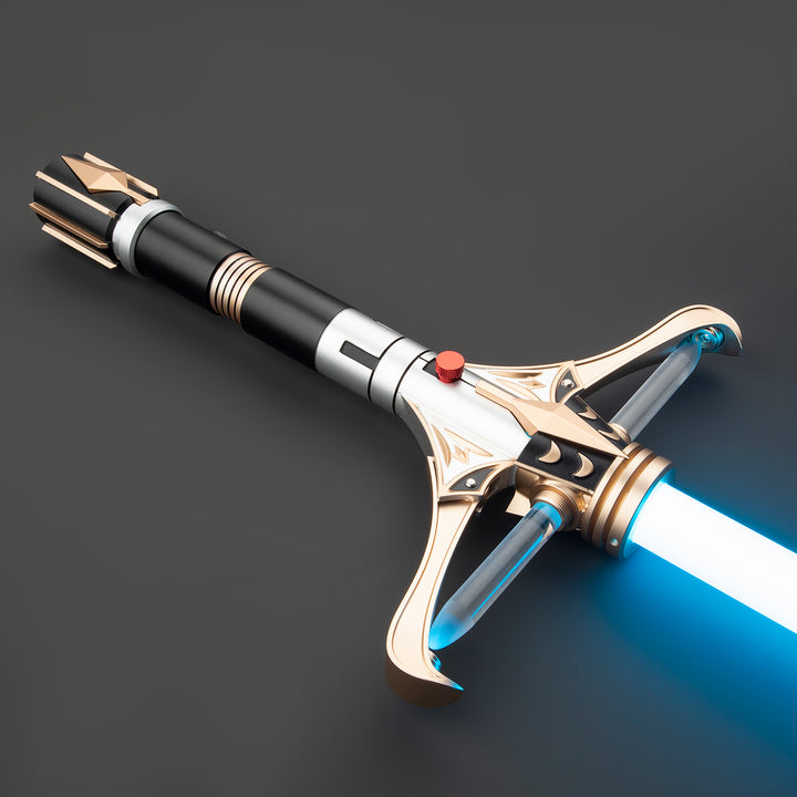 DamienSaber Lightsaber Stellan Gios Light Saber High Republic Force FX Green Saber Hilt 33CM