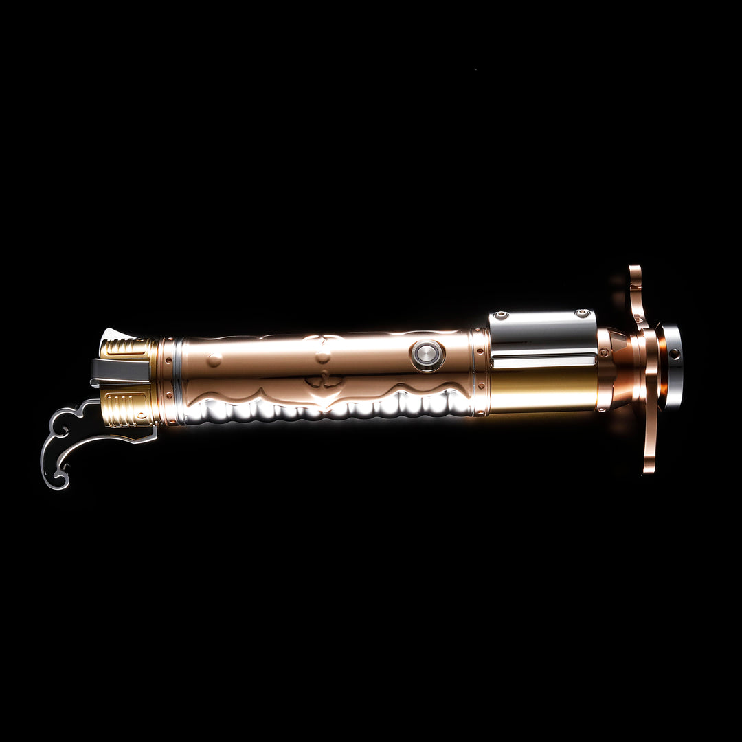 DamienSaber Lightsaber Force FX Lop Lightsaber Green Heavy Dueling Motion Control Hilt 25.5CM