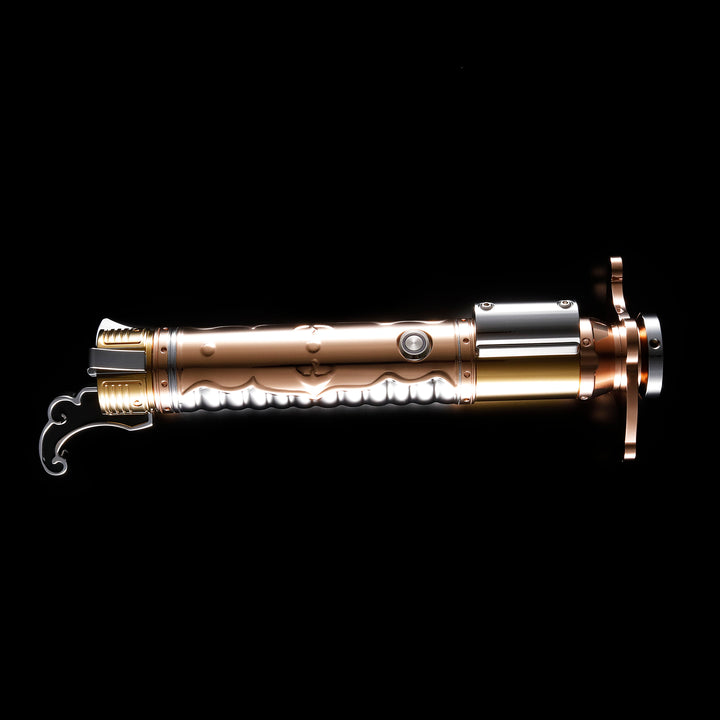 DamienSaber Lightsaber Force FX Lop Lightsaber Green Heavy Dueling Motion Control Hilt 25.5CM