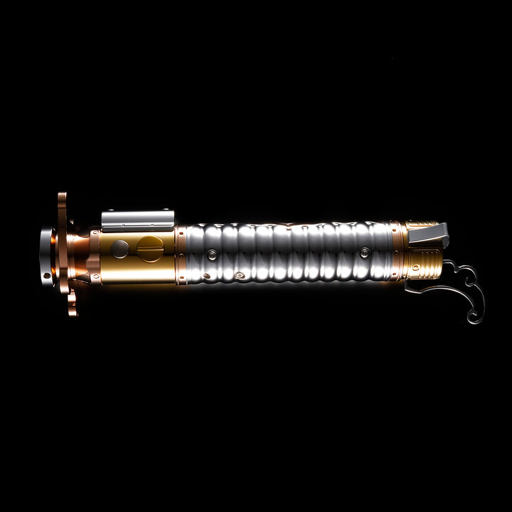 DamienSaber Lightsaber Force FX Lop Lightsaber Green Heavy Dueling Motion Control Hilt 25.5CM