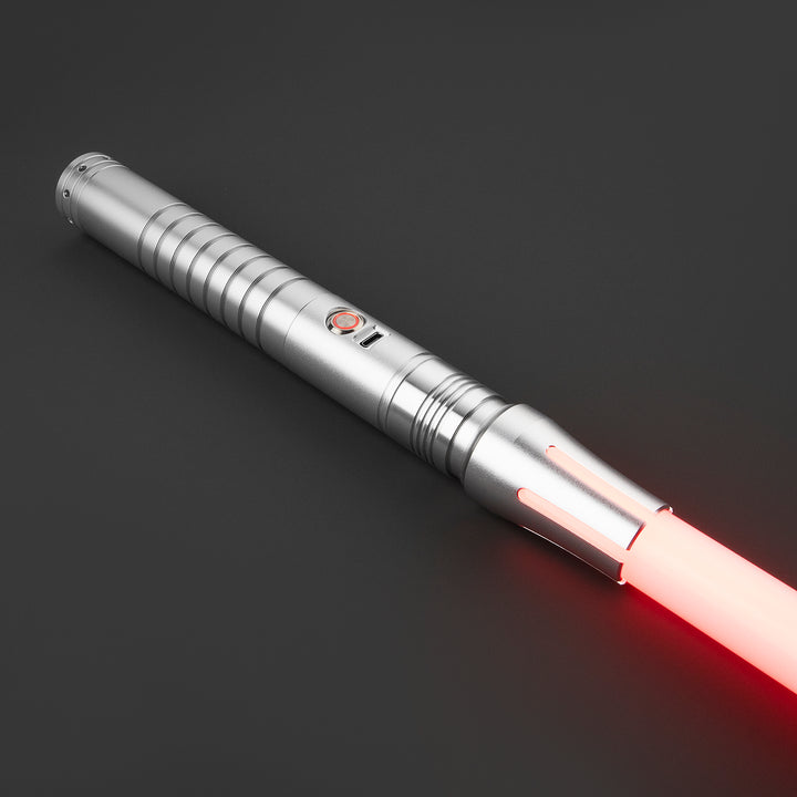 DamienSaber Lightsaber Duel Light Saber Infinite Color Chaging with 34 Sound Fonts Hilt 29CM