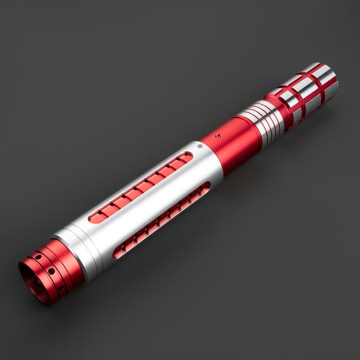 DamienSaber Lightsaber Dual Tone Light Saber Infinite Color Chaging with 34 Sound Fonts Hilt 29CM