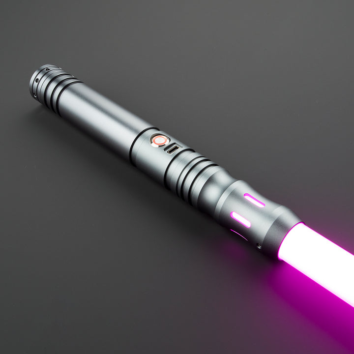 DamienSaber Lightsaber 34 Sound Fonts Xenopixel Lightsaber V3 Hilt 27.5CM