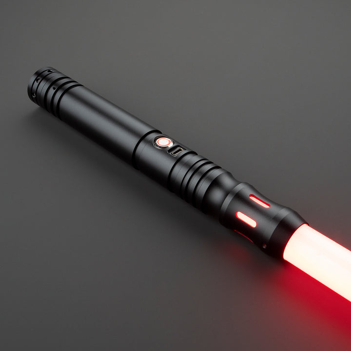 DamienSaber Lightsaber 34 Sound Fonts Xenopixel Lightsaber V3 Hilt 27.5CM